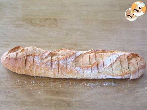 Bröd med vitlök och persilja - Beredning steg 1