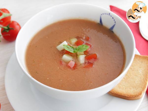 Andalusisk Gazpacho - Beredning steg 7