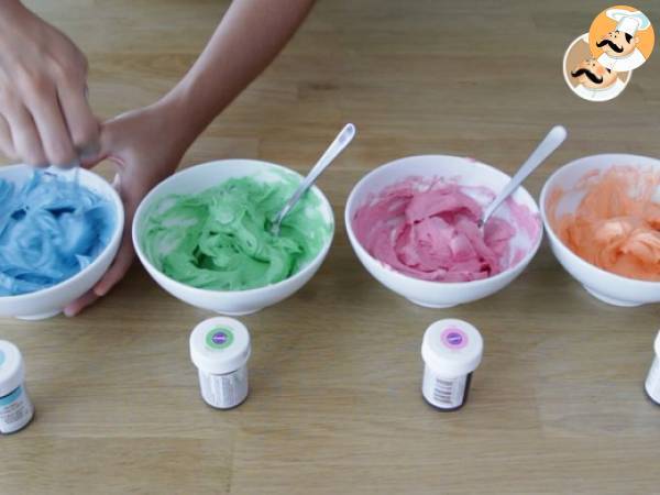 Monstercupcakes till Halloween - Beredning steg 8