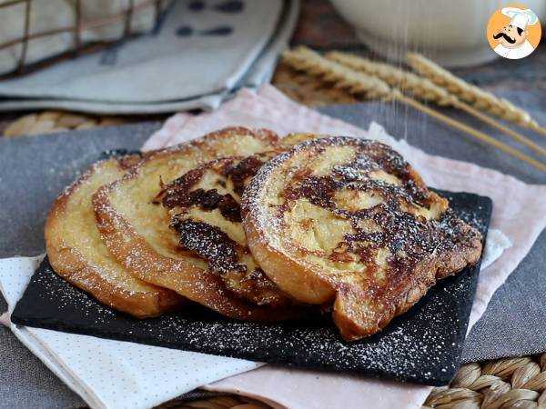 Fuktig och krispig brioche perdu - Beredning steg 4