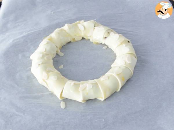 Galette des rois med Kinder Bueno - Beredning steg 13