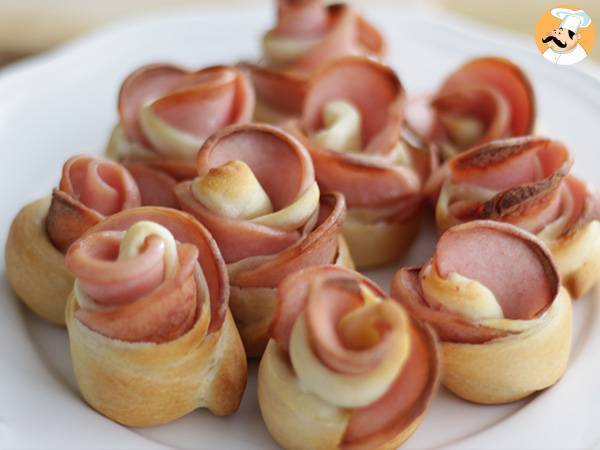 Aperitif med små blommor - Beredning steg 6