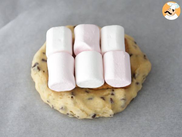 Jättekaka med marshmallows - Beredning steg 7