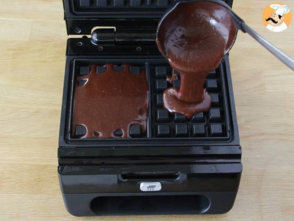 Brownievåfflor - Beredning steg 3