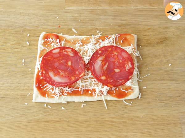 Pizza våfflor - Beredning steg 1