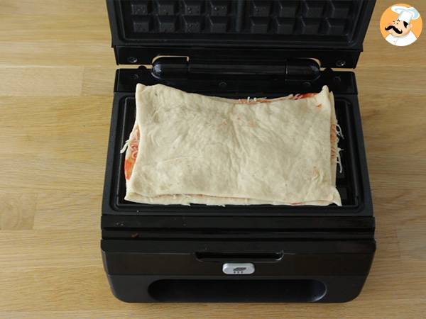 Pizza våfflor - Beredning steg 3