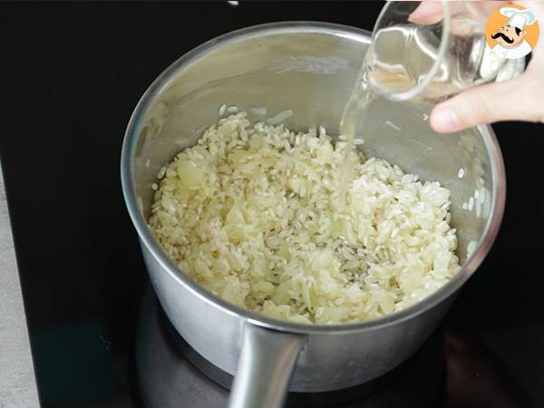Risotto med ost och chorizo - Beredning steg 3