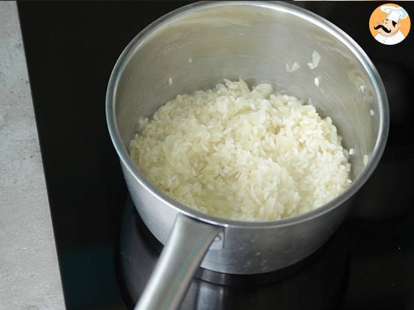 Risotto med ost och chorizo - Beredning steg 5
