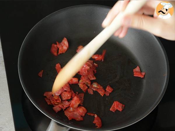 Risotto med ost och chorizo - Beredning steg 6