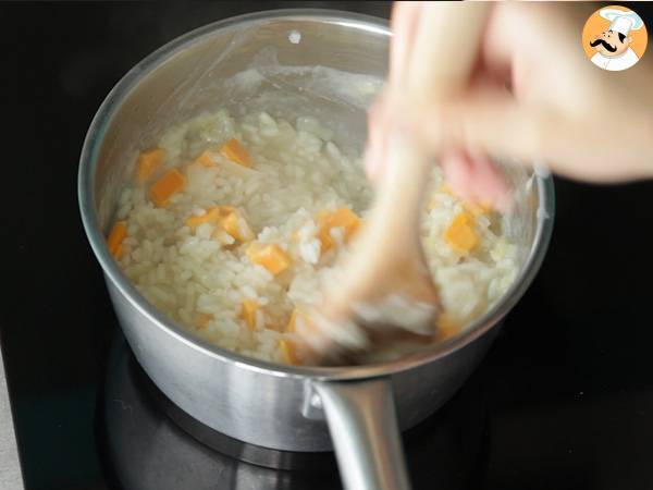 Risotto med ost och chorizo - Beredning steg 7