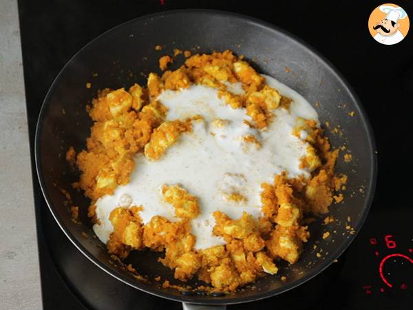 Kycklingcurry med kokosmjölk - Beredning steg 6