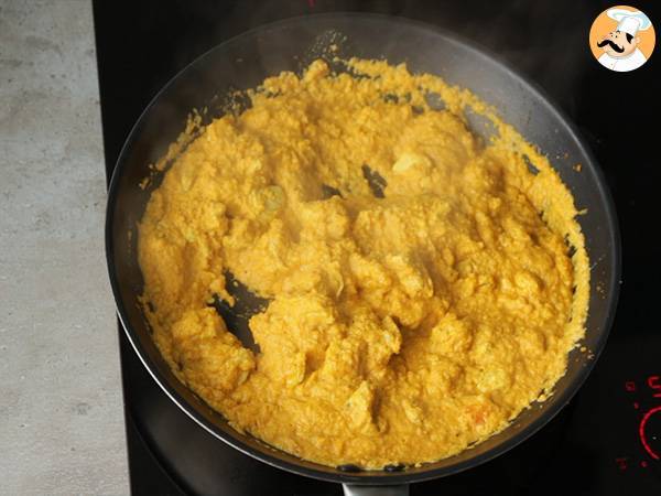 Kycklingcurry med kokosmjölk - Beredning steg 7
