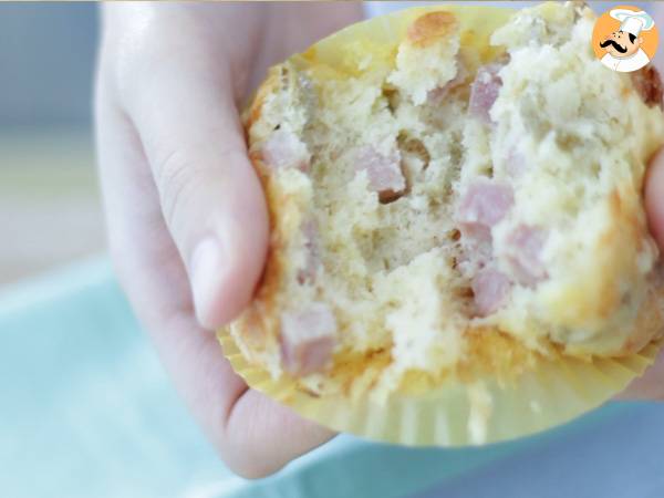 Salta muffins för aperitif - Beredning steg 6