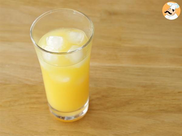 Uppfriskande Tequila Sunrise - Beredning steg 1