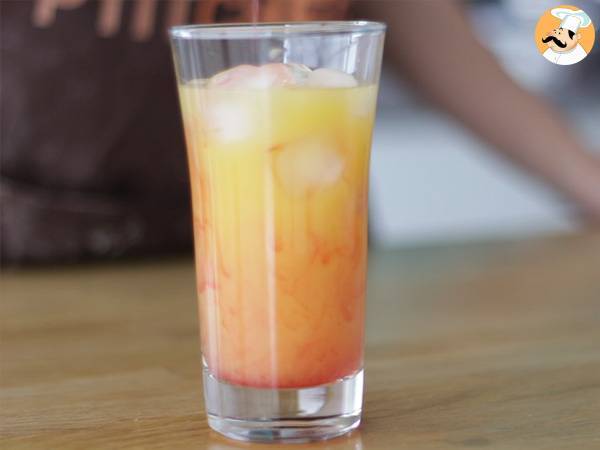 Uppfriskande Tequila Sunrise - Beredning steg 2
