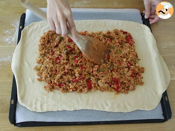 Empanada med spansk tonfisk - Beredning steg 9