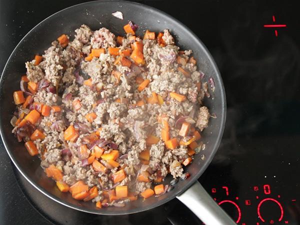 Shepherd's pie - Hachis parmentier britannique - Beredning steg 2