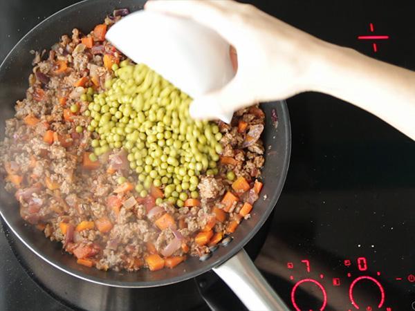 Shepherd's pie - Hachis parmentier britannique - Beredning steg 3
