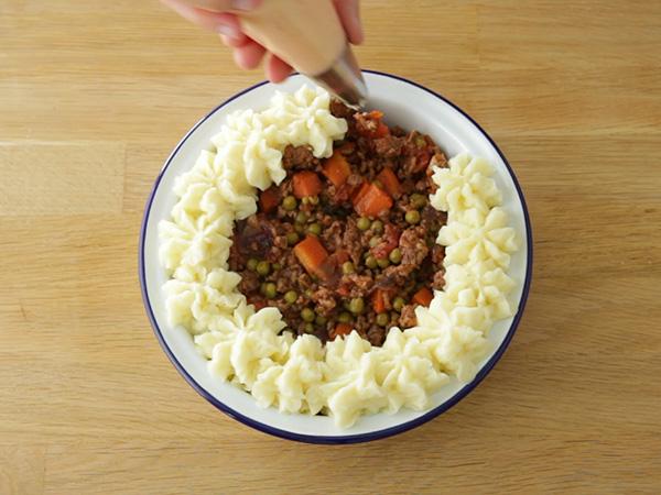 Shepherd's pie - Hachis parmentier britannique - Beredning steg 6
