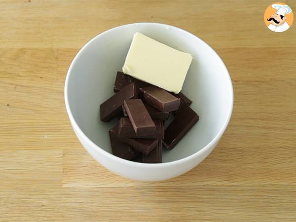 Chokladrosor från sanden - Beredning steg 1