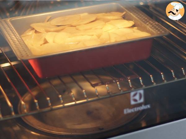Osynlig äppelkaka - Beredning steg 3