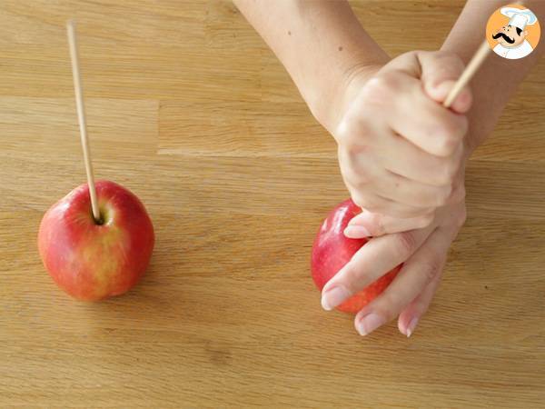 Karamelläpplen att njuta av! - Beredning steg 1