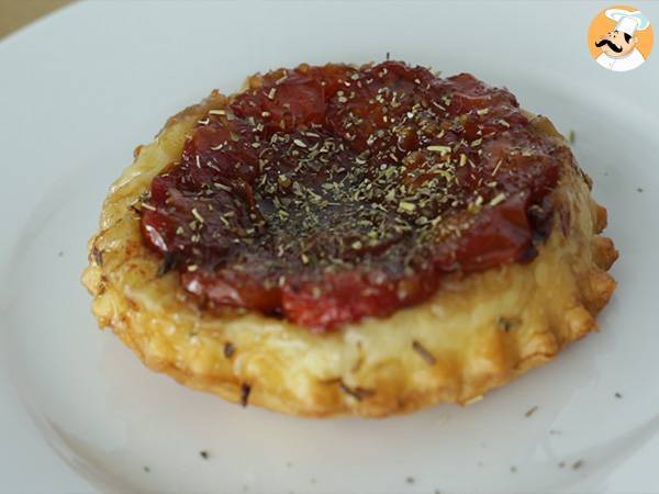 Tårta med körsbärstomater Tatin - Beredning steg 6