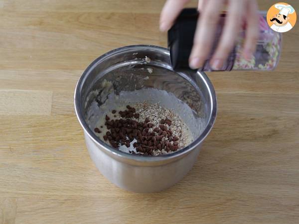 Banan och kokos bowl cake - laktos- och glutenfri - Beredning steg 2