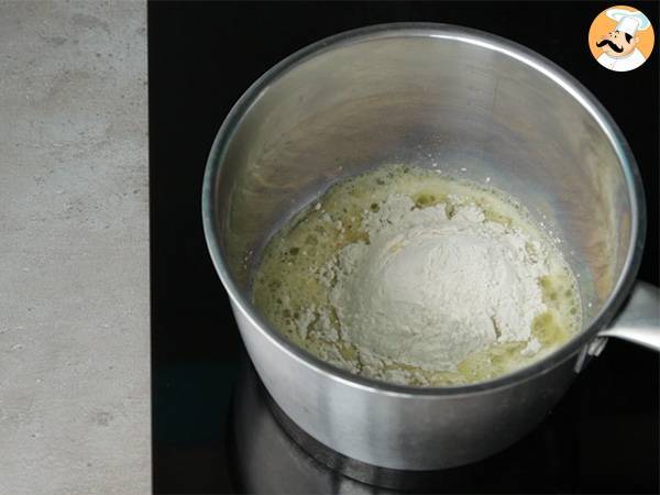 Béchamelsås: Enkel och läcker recept - Beredning steg 1