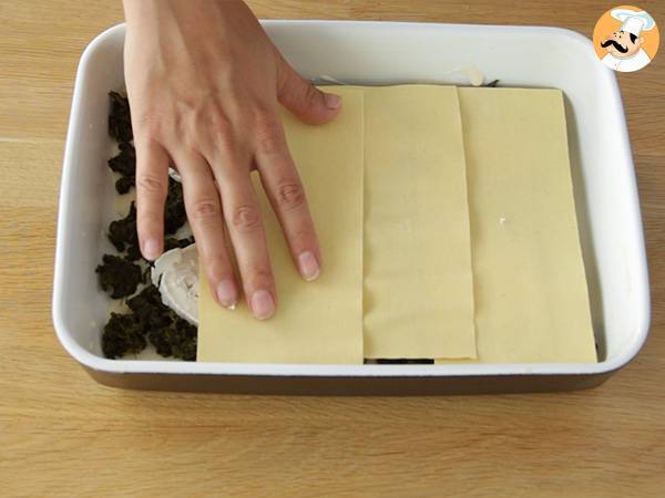 Lasagne med spenat och getost - Beredning steg 3