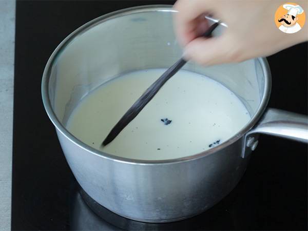 Vaniljkräm, en klassiker - Beredning steg 1