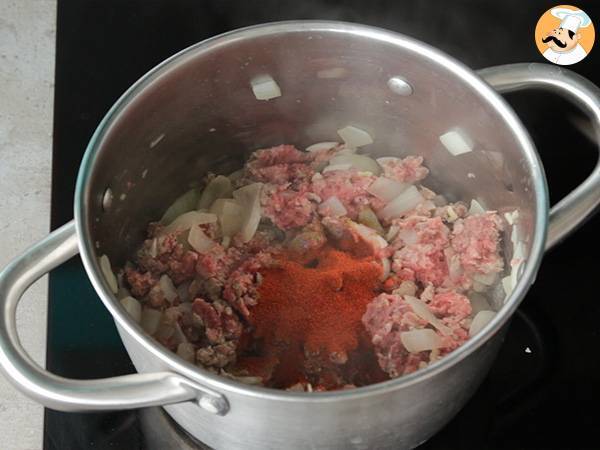 Mexikansk chili con carne - Beredning steg 2