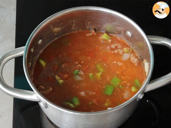 Mexikansk chili con carne - Beredning steg 4