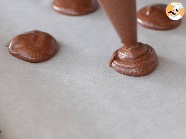 Chokladmakroner, recept och tips - Beredning steg 5