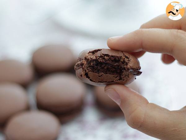 Chokladmakroner, recept och tips - Beredning steg 8