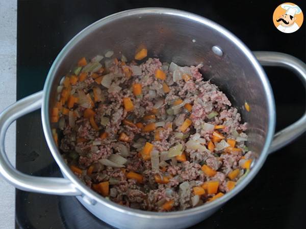 Bolognese sås, den äkta receptet! - Beredning steg 3