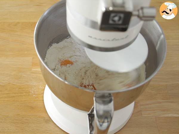 Gyllene och fluffig brioche - Beredning steg 2