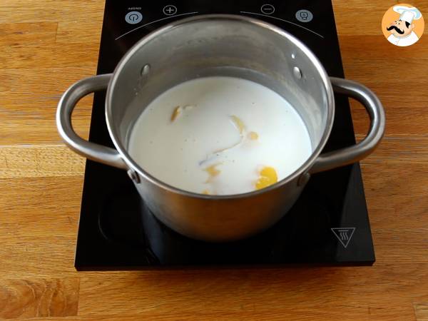 Leche frita spansk dessert - Beredning steg 1
