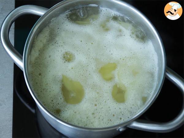 Traditionell tartiflette från Savoy - Beredning steg 1