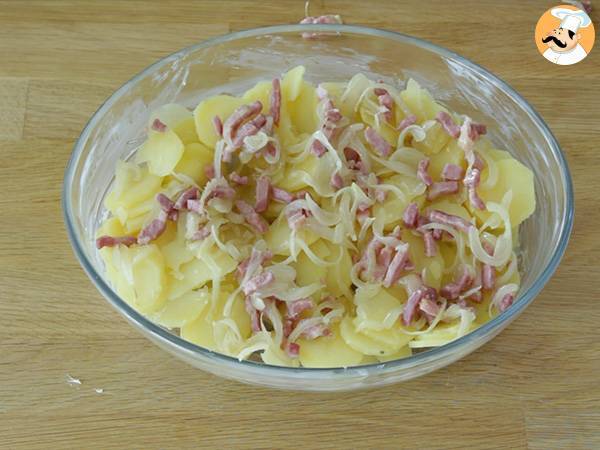 Traditionell tartiflette från Savoy - Beredning steg 3