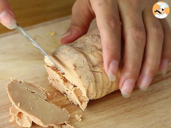 Foie gras-makaroner med queneller - Beredning steg 3
