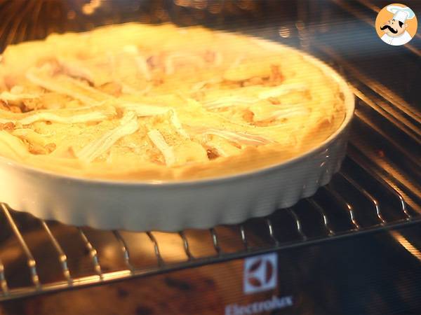 Camembert- och äppeltårta - Beredning steg 5