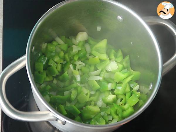 Baskisk kyckling - Beredning steg 1
