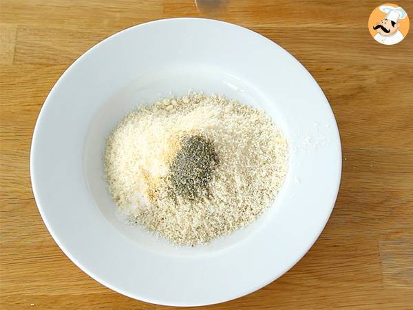 Kalv Milanese Schnitzel - Beredning steg 1