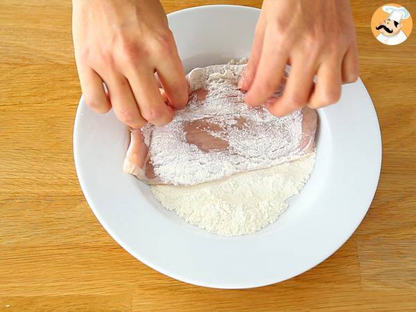 Kalv Milanese Schnitzel - Beredning steg 2