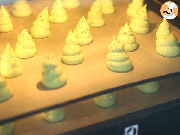 Maränger i form av gran - Beredning steg 5