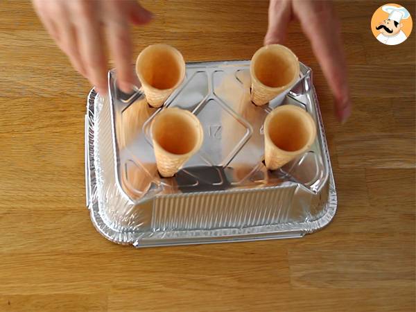 Gran brownies - Beredning steg 1