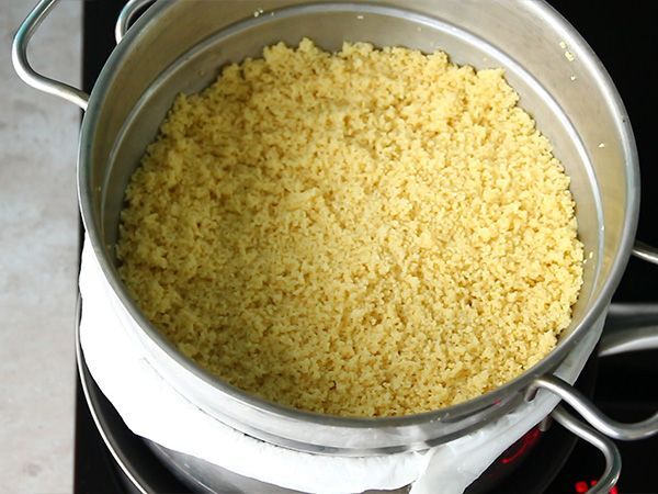 Traditionell marockansk kycklingcouscous - Beredning steg 6