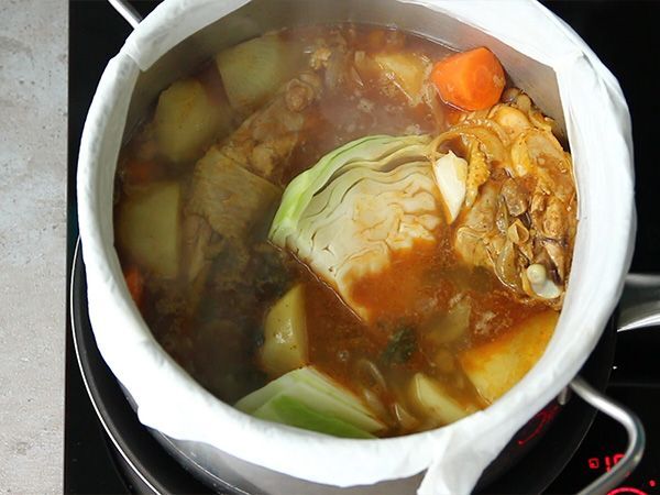 Traditionell marockansk kycklingcouscous - Beredning steg 8