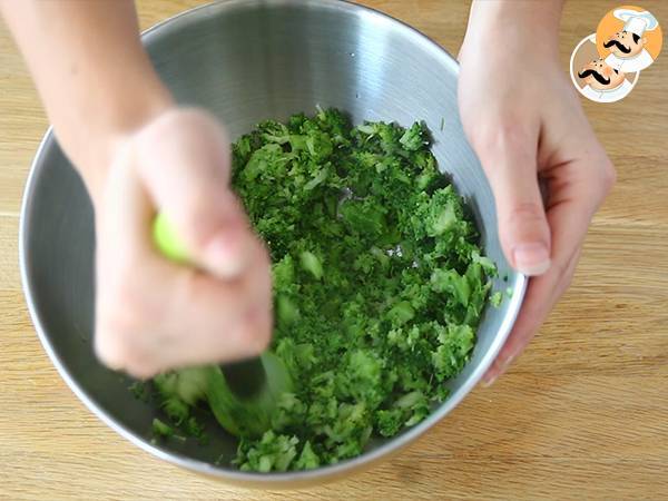 Broccolikroketter - Beredning steg 2